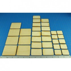 Miniature Bases FoW Base Set Laser Cut 3mm Plywood (32) $28.89 Game Accessories