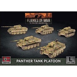 Late War German Panther Tank Platoon $79.16 Game Accessories