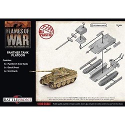 Late War German Panther Tank Platoon $79.16 Game Accessories