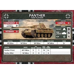 Late War German Panther Tank Platoon $79.16 Game Accessories