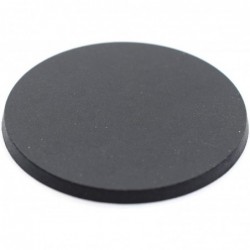 20PK - Blank Miniature Bases 2" Diameter - Designed for 28mm Scale Table Top War Game Miniatures - Plastic Black $27.41 Game ...