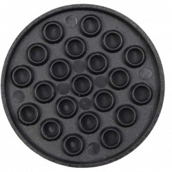 20PK - Blank Miniature Bases 2" Diameter - Designed for 28mm Scale Table Top War Game Miniatures - Plastic Black $27.41 Game ...