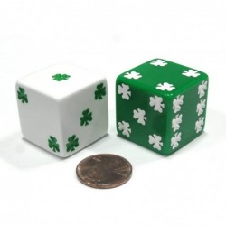 LUCKY SHAMROCK DICE $17.28 Game Accessories