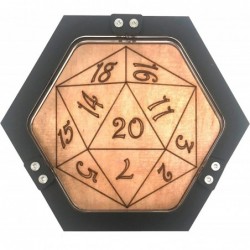 Mini Personal Size Gaming D20 Dice Tray $35.11 Game Accessories