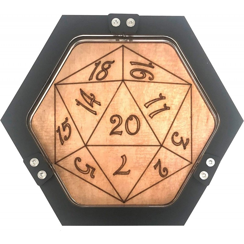 Mini Personal Size Gaming D20 Dice Tray $35.11 Game Accessories