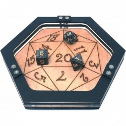 Mini Personal Size Gaming D20 Dice Tray $35.11 Game Accessories