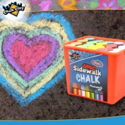 Sidewalk Chalk Jumbo Chalk Non-Toxic Washable Art Set (20-Count) $17.03 Kids' Drawing & Painting Supplies