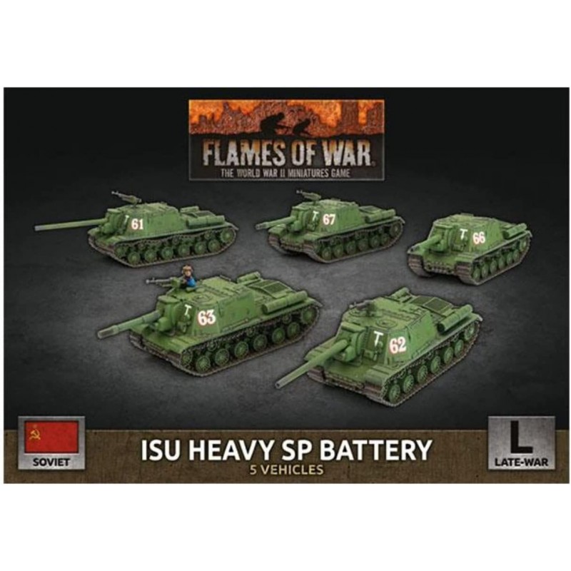 Late War: Soviet ISU Heavy SP Battery (SBX63) $75.54 Game Accessories