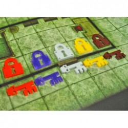 Lock and Key Tokens Mixed Color Set (10) $29.70 Game Accessories