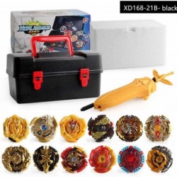 12 Pcs Gyros Burst Turbo Gyros Top Evolution Metal Fusion Burst Gyro Toy Battle Gyro Battling Tops Game Set with 12 Spinning ...