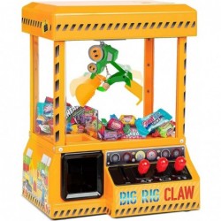 Big Rig Claw Machine Arcade Game - Miniature Candy Grabber for Kids - Electronic Prize Mini Toys Dispenser with Sound - Cool ...