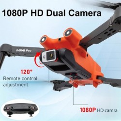 Drone with Dual Camera for Adults Kids 1080P HD FPV Camera Drones with Carrying Case Foldable RC Quadcopter Toy Gift for Boys...