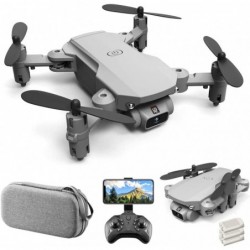 Mini Drone for Kids and Adults LS-MIN RC Quadcopter with 1080P Camera 360° Flip Gesture Photo/Video Track Flight Altitude Hol...