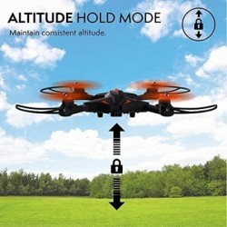 Foldable Drone with Camera Live Video with 720p HD Drone Camera Altitude Hold and 1 Key Control Quadcopter (Drone) $97.66 Hob...