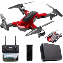 HJ38 GPS Drone for Adults FPV Drones with Camera Live Video Follow Me WiFi Quadcopter RC Drone with Camera Drone 120° Wide-an...