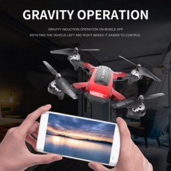 HJ38 GPS Drone for Adults FPV Drones with Camera Live Video Follow Me WiFi Quadcopter RC Drone with Camera Drone 120° Wide-an...