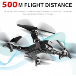 HJ38 GPS Drone for Adults FPV Drones with Camera Live Video Follow Me WiFi Quadcopter RC Drone with Camera Drone 120° Wide-an...