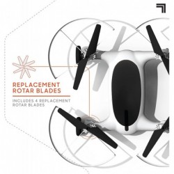 Sharper Imager 7" Rechargeable Drone Fly in The Sky Drive On The Land $83.00 Hobby RC Quadcopters & Multirotors