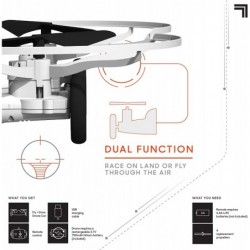 Sharper Imager 7" Rechargeable Drone Fly in The Sky Drive On The Land $83.00 Hobby RC Quadcopters & Multirotors