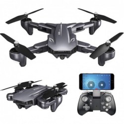 Drone with Camera 4K VISUO WiFi FPV HD Camera Video and Optical Flow Positioning Camera XS816 Foldable RC Quadcopter for Begi...