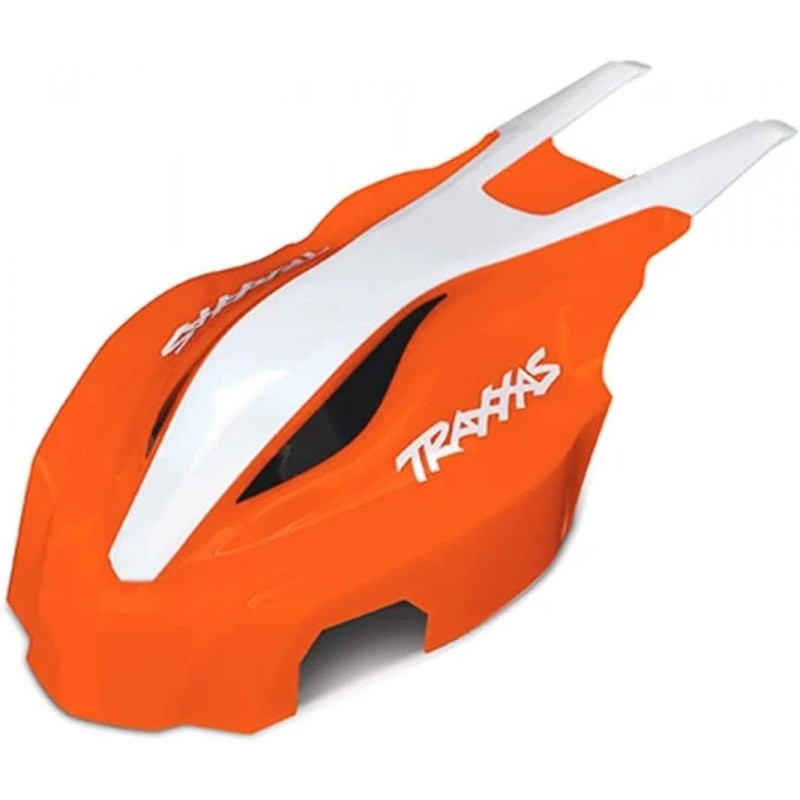 TRA7915 Canopy front orange/white Aton $22.72 Hobby RC Quadcopters & Multirotors