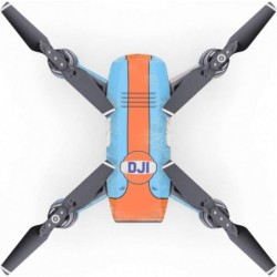 Retro Racer Decal for Drone DJI Spark Kit - Includes Drone Skin Controller Skin and 1 Battery Skin $41.27 Hobby RC Quadcopter...