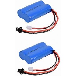 2 pcs 7.4V 1500Mah SM2P Plug li-on Battery for Syma S033 UDI U12A QS 8019 RC Toys $40.35 Hobby Remote & App Controlled Vehicl...