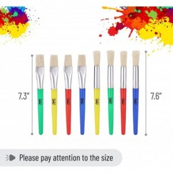 Mr. Pen- Paint Brushes for Kids 8 Pcs Toddler Paint Brushes Chubby Paint Brushes Flat Paint Brush Kids Paint Brush Set Washab...