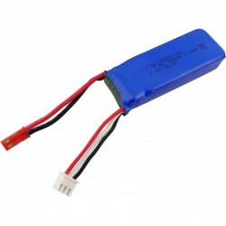 7.4V 900mAh Lithium Battery for XK X520 Six-Channels brushless aileron 3D Stunt Helicopter Accessories high Rate Aircraft Mod...