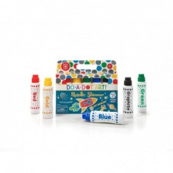 Kids Washable Dot Art Markers - New Metallic Shimmer Paint Daubers Non-Toxic For Children Toddlers Preschool and Kindergarten...