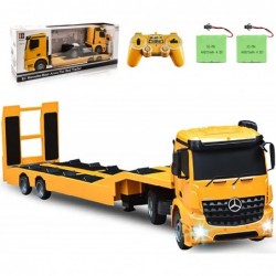 RC Semi Truck RC Truck Excavator Toys RC Tractor Remote Control Trailer Truck Electronics Construction Vehicles Toy with Soun...