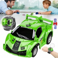 Mini Remote Control Car Watch Toys 2022 New 2.4 GHz Cartoon RC Watch Racing Car Watch with USB Charging Cute Hand Controlled ...