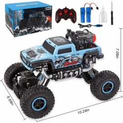 Monster Trucks 1:16 Remote Control Car 2.4 GHz All Terrain Rc Cars Monster RC Trucks 4WD Rock Crawler with LED Lights and Dyn...