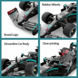 F1 Remote Control Car 1:12 Scale Large Size F1 RC Car Officially Licensed RC Series Mercedes-AMG F1 W11 EQ Suitable RC Cars f...