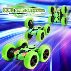 RC Car Toys Remote Control Stunt Car for 6-12 Year Old Boys RC Cars 360 Degree Flips Double Sided Rotating 4WD 2.4Ghz Outdoor...