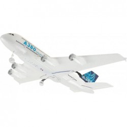 RC Plane Remote Control Airplane 2.4Ghz DIY 3 Channels Remote Control Airplane Built in 6-Axis Gyro A380 RC Aircraft for Kids...