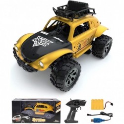 RC Cars 1:18 Scale Remote Control Cars with LED Lights for Kids Fast 30KM/H 2.4GHz 2WD RC Trucks Cars Toys Gifts for Boys Gir...