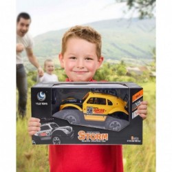 RC Cars 1:18 Scale Remote Control Cars with LED Lights for Kids Fast 30KM/H 2.4GHz 2WD RC Trucks Cars Toys Gifts for Boys Gir...