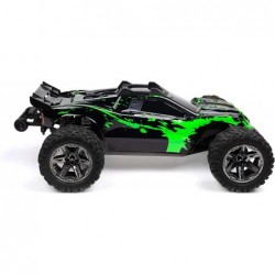 Custom Body Muddy Green Over Black Style Compatible for Rustler 4X4 1/10 Scale RC Car or Truck (Truck not Included) R4-BG-02 ...