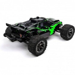 Custom Body Muddy Green Over Black Style Compatible for Rustler 4X4 1/10 Scale RC Car or Truck (Truck not Included) R4-BG-02 ...