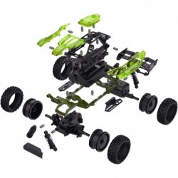 RC Car Building Toy Kit 1:18 Scale Building Toy 2.4 GHz Remote Control DIY Car kit Build Truck Kit Toy Gift for 8 9 10 11 12 ...