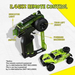 RC Car Building Toy Kit 1:18 Scale Building Toy 2.4 GHz Remote Control DIY Car kit Build Truck Kit Toy Gift for 8 9 10 11 12 ...