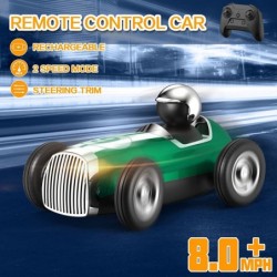 Remote Control Car with 2.4GHz Wireless Bluetooth Speaker 2 Speed Mode Fast RC Car for Kids Boys RC Trucks Rechargeable Music...