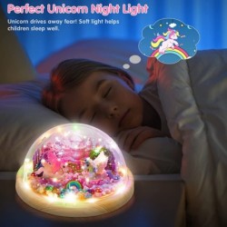 Make Your Own Unicorn Night Light - Unicorn Terrarium Kit for Kids Arts and Crafts Nightlight Novelty for Girl Age 4 to 9 Yea...