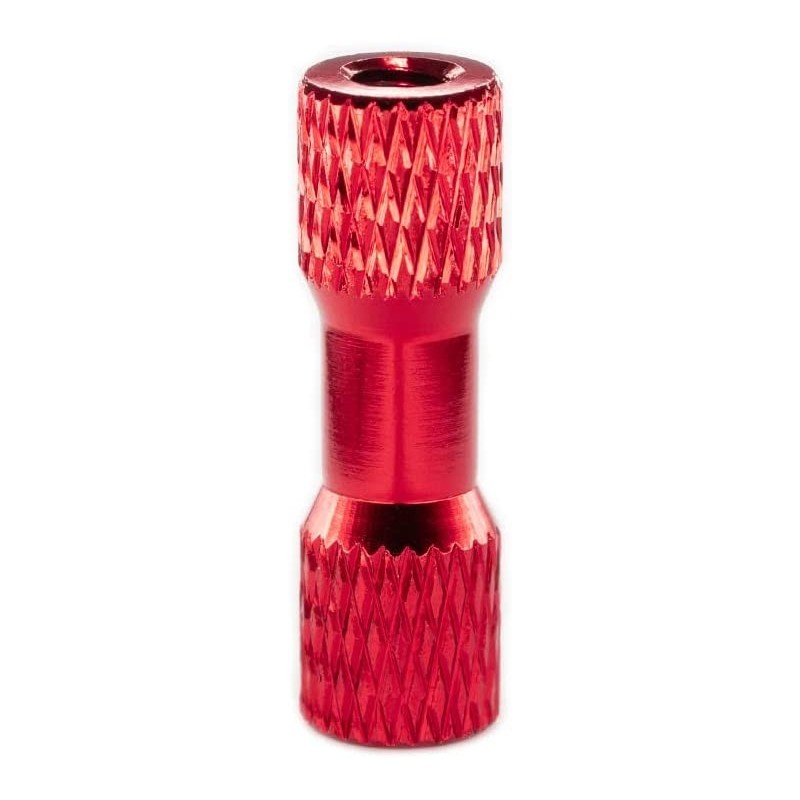 [12PCS] 20mm M3 Knurled Aluminum Standoff Wide Head Column Spacer Pillar for DIY Parts RC/FPV/Drone Multicopter Red $22.52 Re...