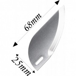 ShareGoo 65x25mm RC Model Boat Water Knife Turn Fins Auxiliary Waterjet for 75-85cm Electric Nitro Power Remote Control Boats...