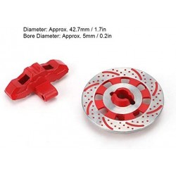 RC Brake Disc 1:7 Scale Remoted Control Aluminum Alloy Wheel Brake Disc Drift Model RC Car Decor Accessories for Unlimited De...