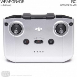 Skin Sticker Set Compatible with DJI Mini 2 | Remote Controller (Airforce Silver) $23.10 Remote & App Controlled Vehicles