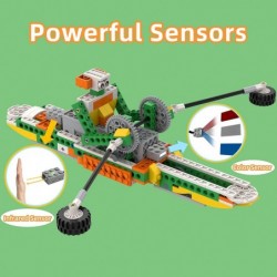 Robot Q STEM Coding Robot for Kids 6+ Equipped with Motors High-tech Color and Infrared Sensors Gyroscope and App Remote Cont...