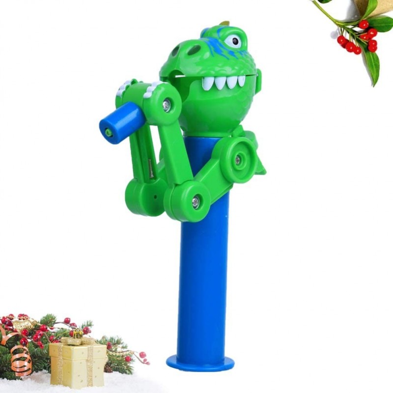 Pop Ups Lollipop Box Fun Dinosaur Shaped Lollipop Robot Holder Creative Lollipop Robot Toy Dinosaur Shaped Lollipop Holder fo...